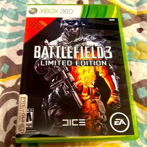 🔥BATTLEFIELD 3 LIMITED EDITION EA SPORTS XBOX 360 2 DISC VIDEO GAME!!